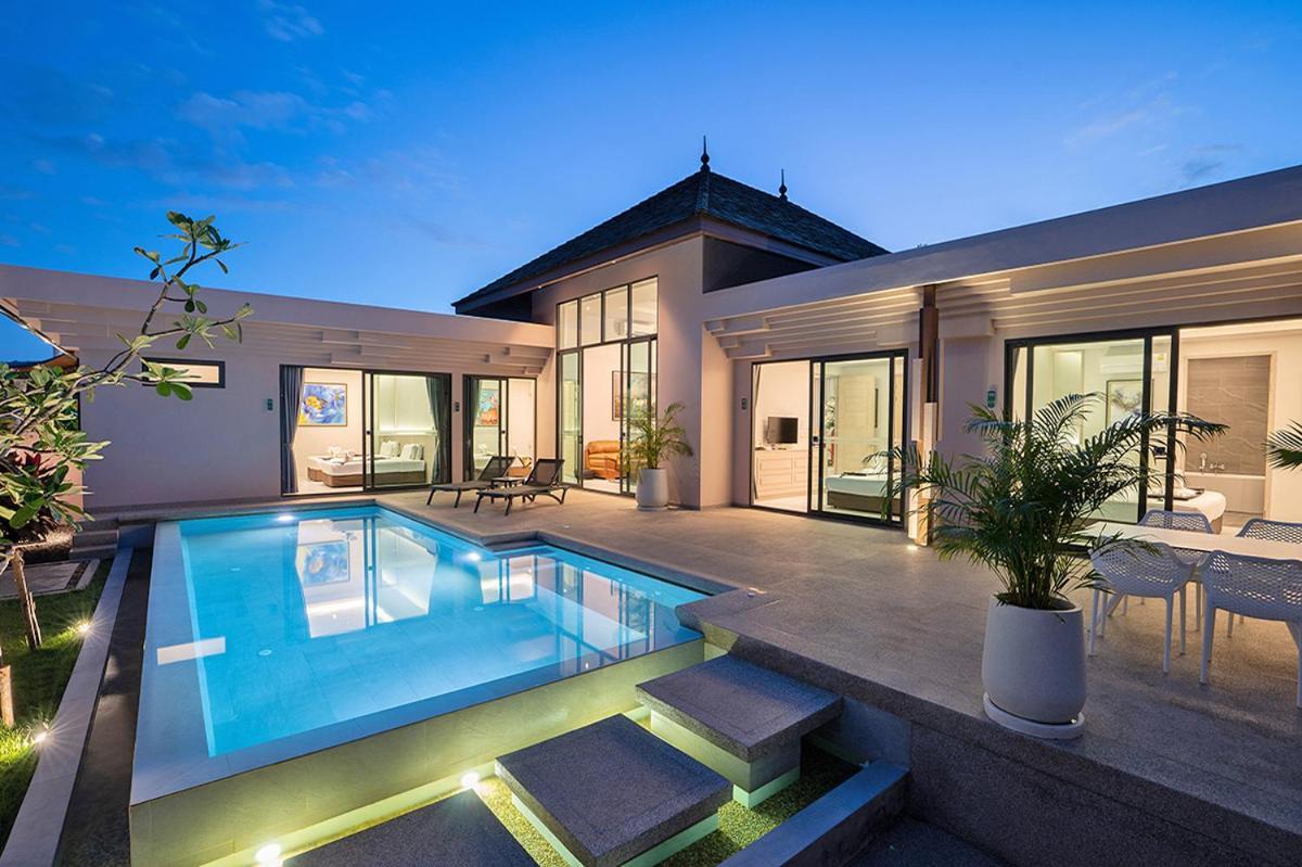 Gold Chariot Pool Villa, Phuket - Sha Plus Certified Bãi biển Bang Tao Phòng bức ảnh